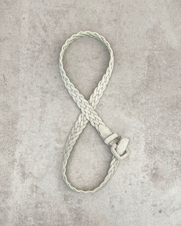 HAND BRAID BELT 裏 "SAND"