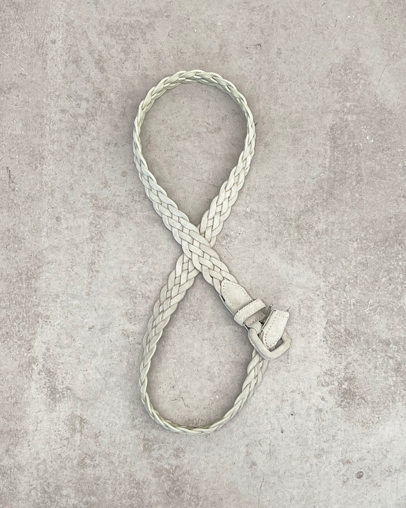 HAND BRAID BELT 裏 "SAND"