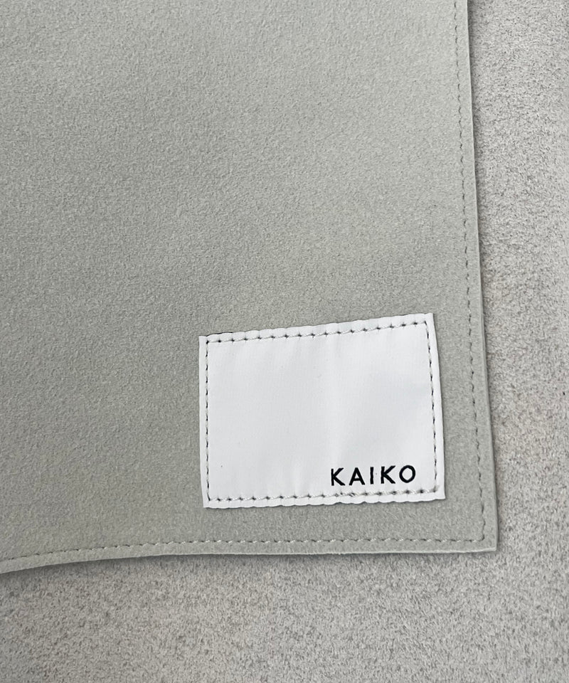 ULTRASUEDE SHOULDER BAG "SNOW"