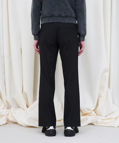 【Kashiko】Comfy : Basic Sleevelss Lowrise Pants セットBlack KAIKO LOW RISE SLACKS 