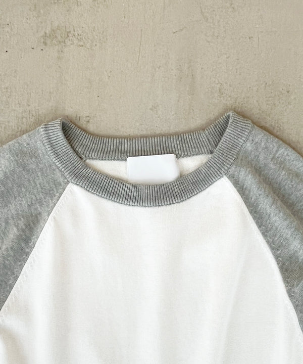 BASE BALL KNIT "GRAY"
