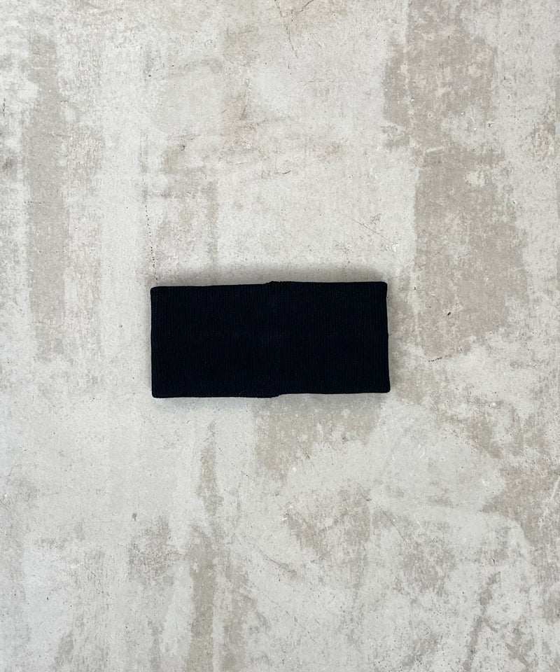 新品未使用】 kinema knit hair band ブラック