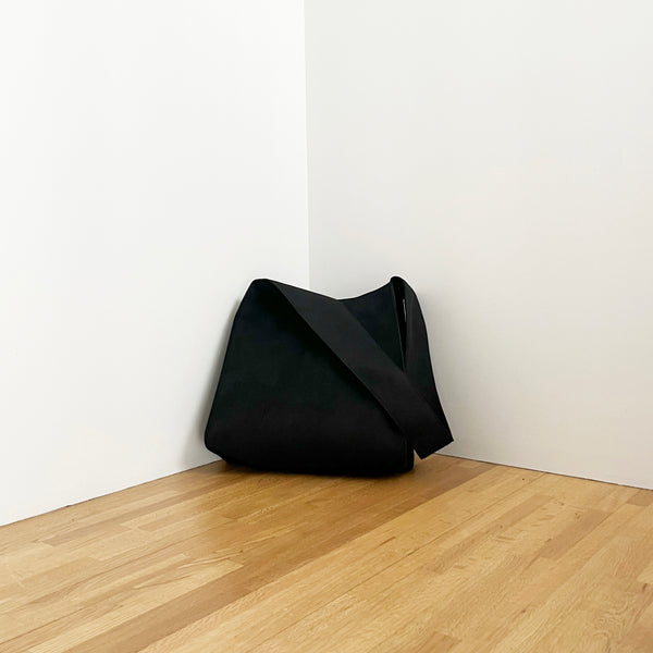 ULTRASUEDE SHOULDER BAG 