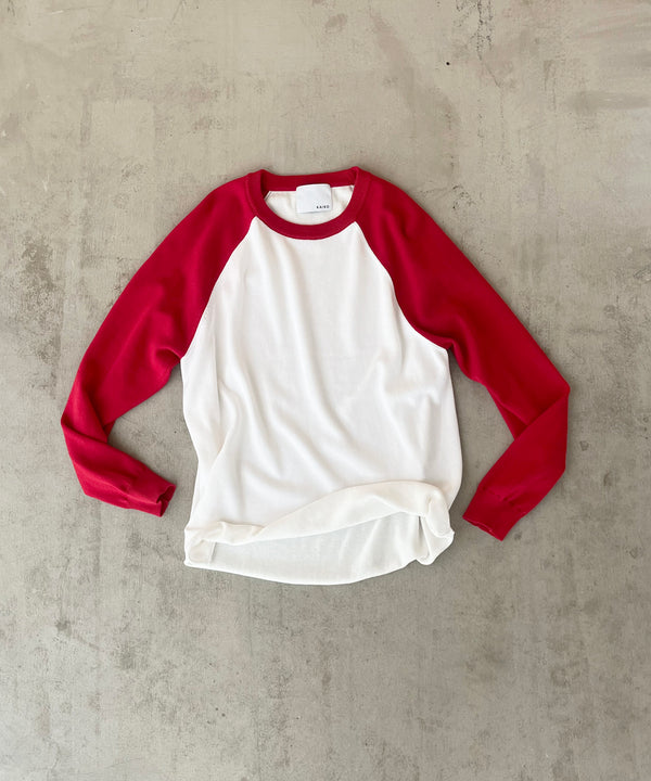 BASE BALL KNIT "RED"