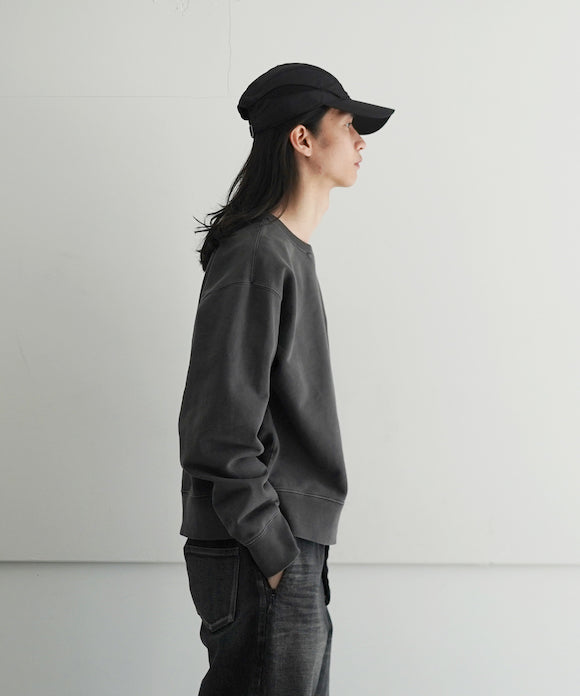FADED HEAVYWEIGHT SWEAT SHIRT "FADED BLACK"