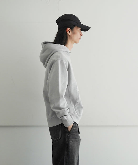 FADED HEAVYWEIGHT SWEAT PARKA "FADED GRAY"