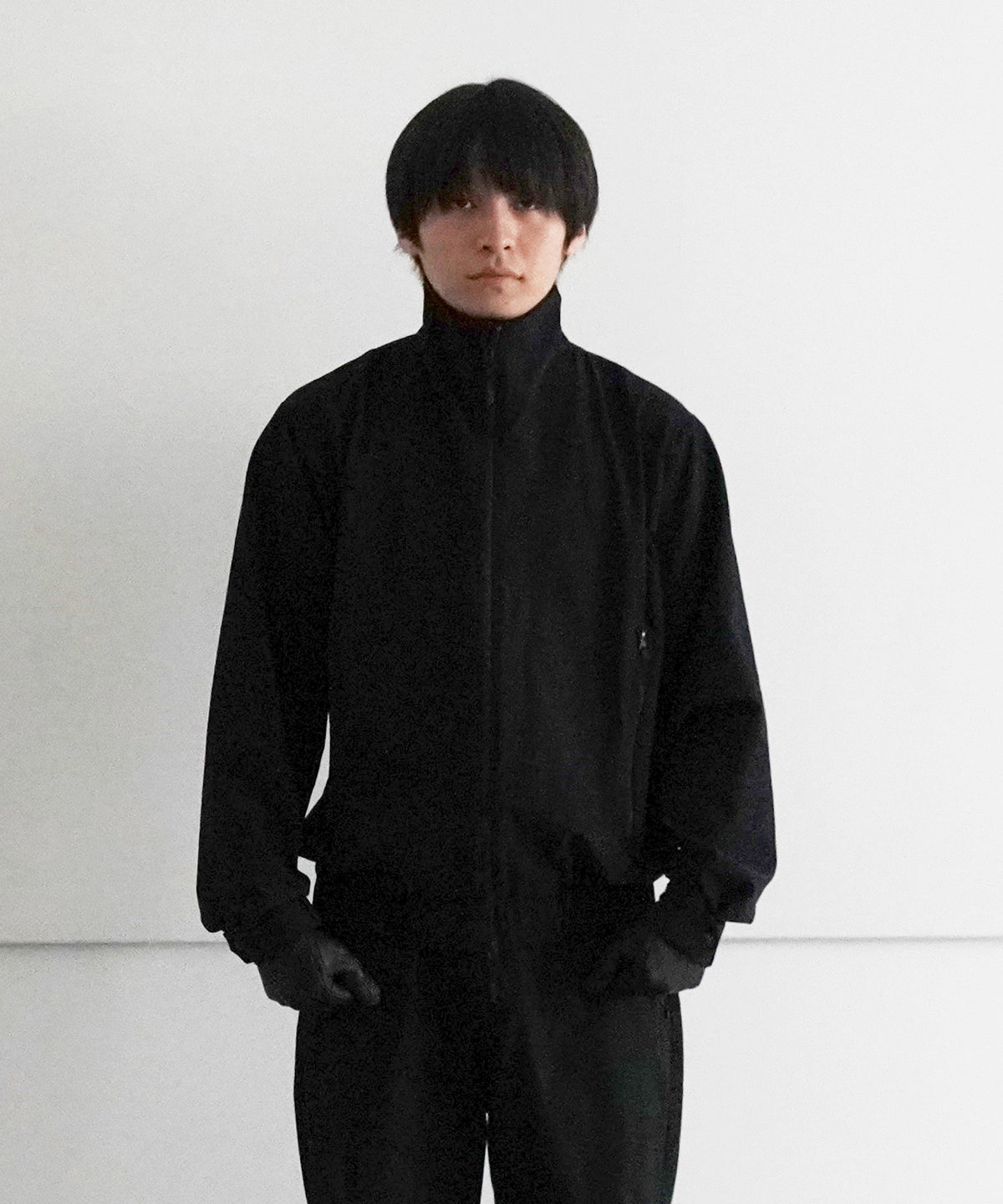 PAD BLOUSON -POLYESTER GABARDINE- 