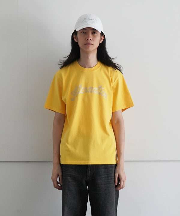 ALTERNATIVE FADED S/S T-SHIRT 2 "FADED YELLOW"