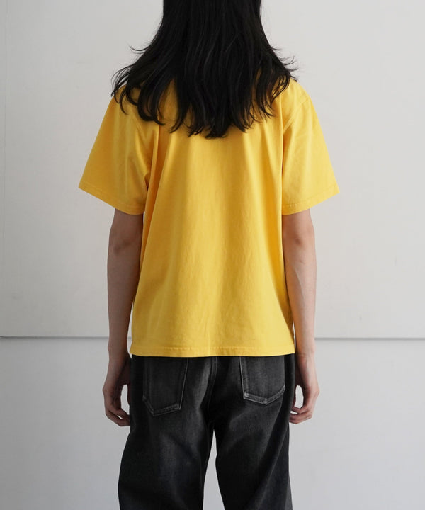 ALTERNATIVE FADED S/S T-SHIRT 2 "FADED YELLOW"