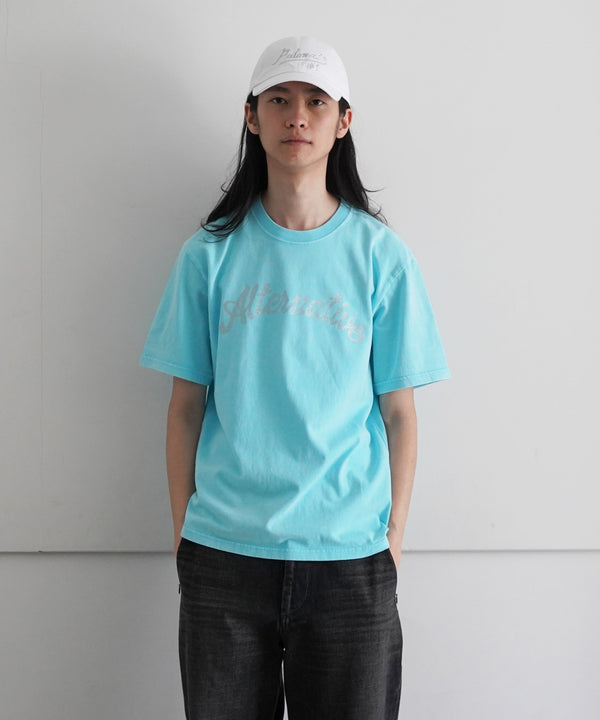 ALTERNATIVE FADED S/S T-SHIRT 2 "FADED BLUE"
