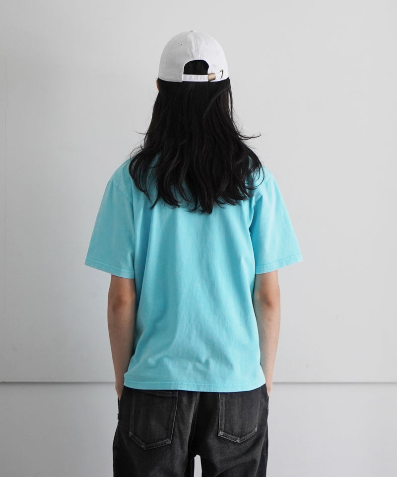 ALTERNATIVE FADED S/S T-SHIRT 2 "FADED BLUE"