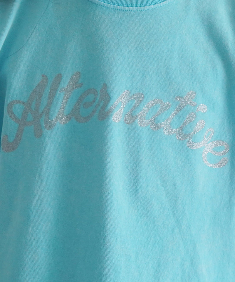 ALTERNATIVE FADED S/S T-SHIRT 2 "FADED BLUE"