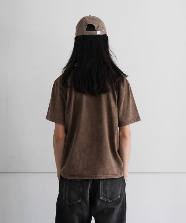 ALTERNATIVE FADED S/S T-SHIRT 2 "FADED BROWN"