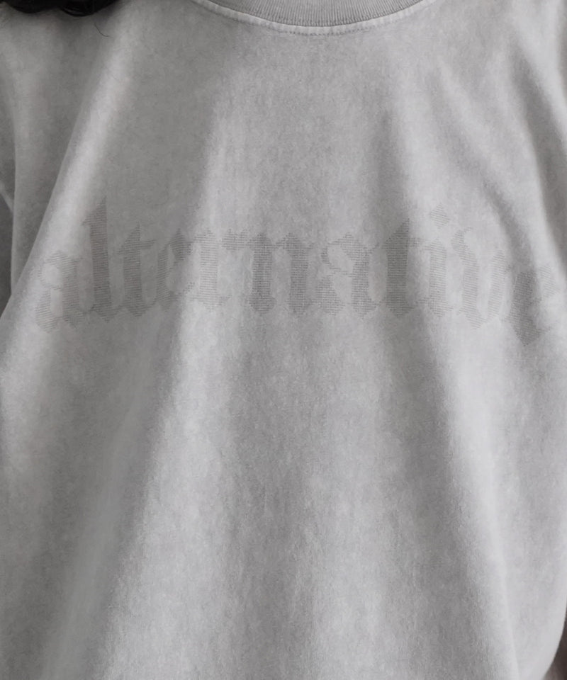 ALTERNATIVE FADED S/S T-SHIRT 1 "FADED GRAY"