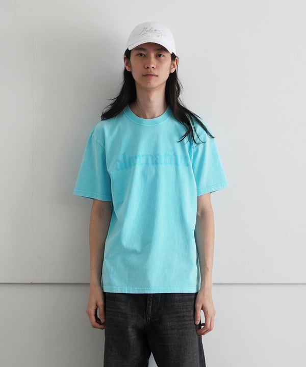 ALTERNATIVE FADED S/S T-SHIRT 1 "FADED BLUE"