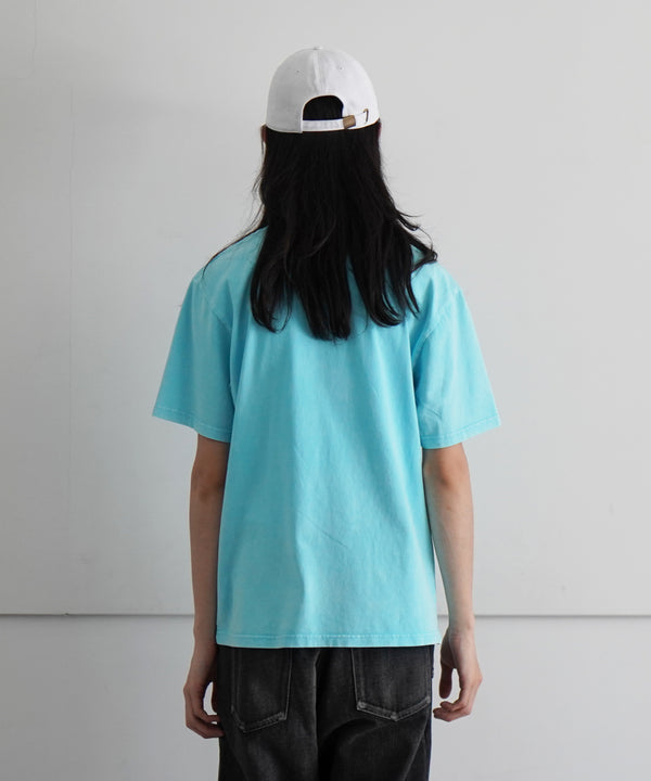 ALTERNATIVE FADED S/S T-SHIRT 1 "FADED BLUE"