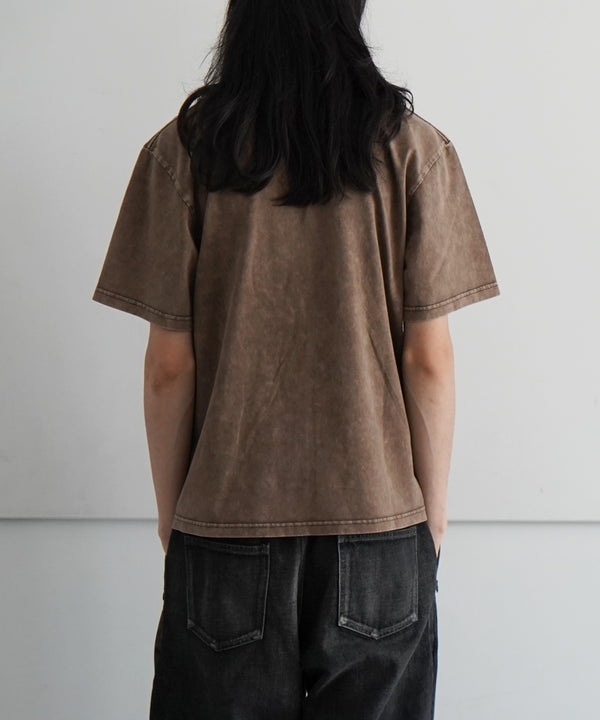 ALTERNATIVE FADED S/S T-SHIRT 1 "FADED BROWN"