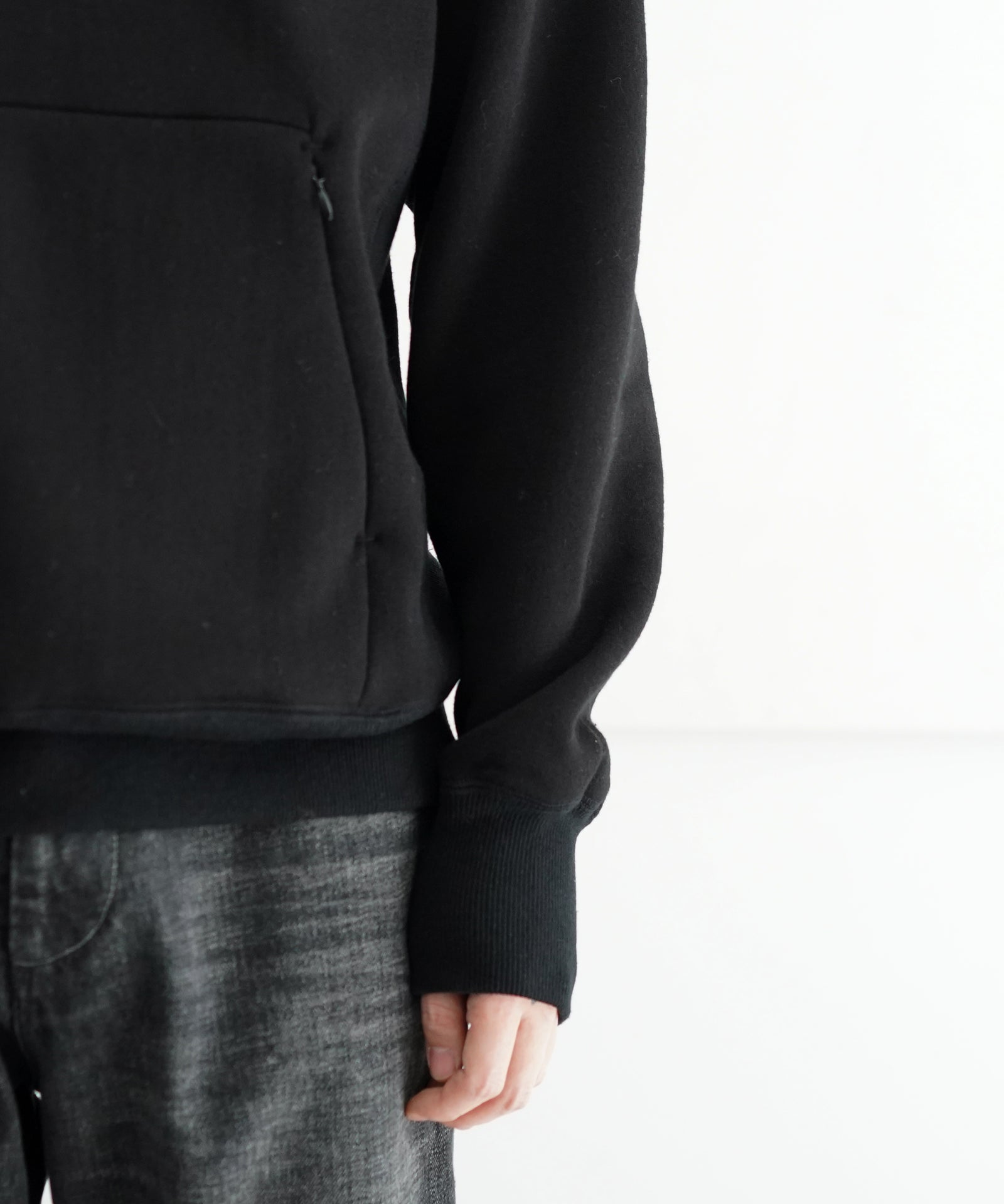 PRESHRUNK WOOL SWEAT PARKA 