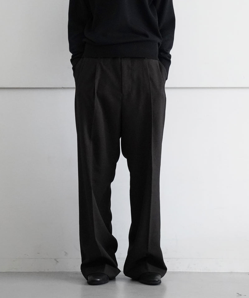 WIDE SLACKS "BROWN"