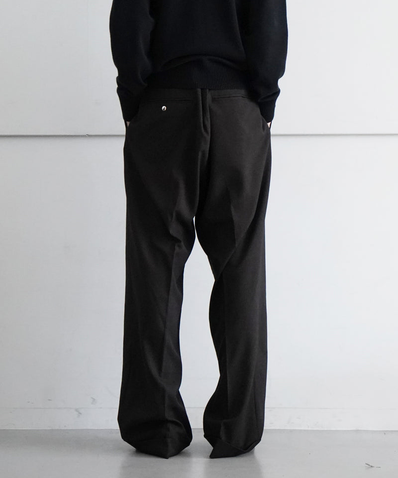 WIDE SLACKS "BROWN"