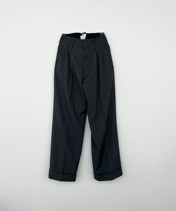 WIDE SLACKS "GRAY"
