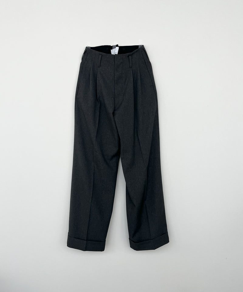 WIDE SLACKS "GRAY"