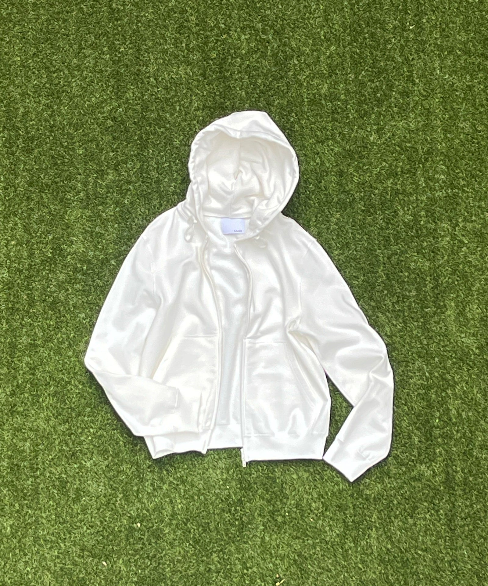 KAIKO DOUBLE ZIP PARKA WHITE サイズ1 美品 DOUBLE ZIP UP PARKA 