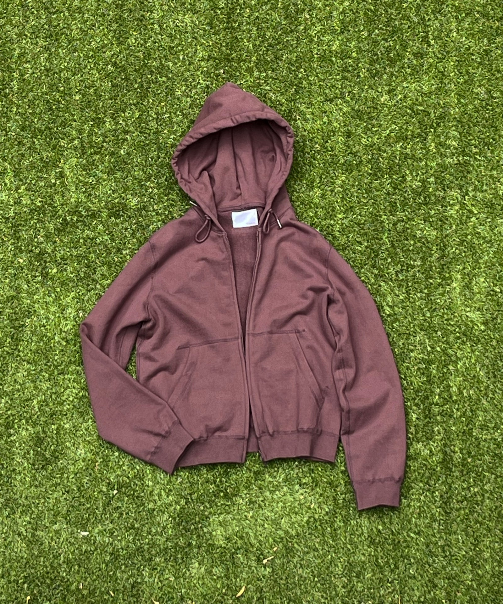 トップス KAIKO DOUBLE ZIP UP PARKA BROWN DOUBLE ZIP UP PARKA 
