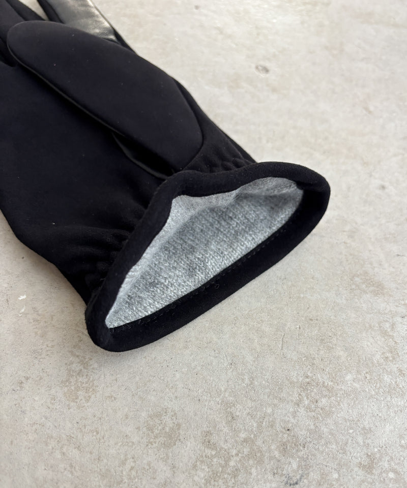 BUFF GLOVE SUEDE "BLACK"