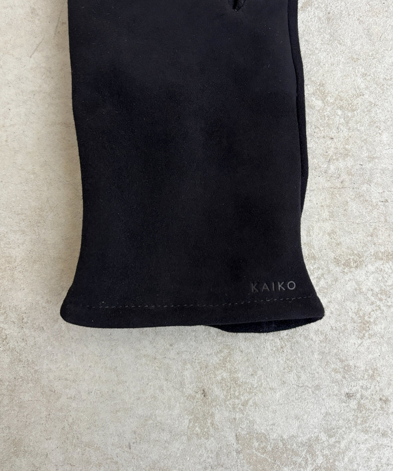 BUFF GLOVE SUEDE "BLACK"