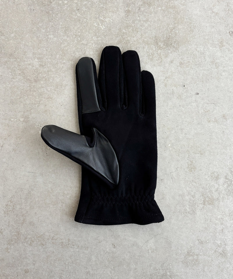 BUFF GLOVE SUEDE "BLACK"