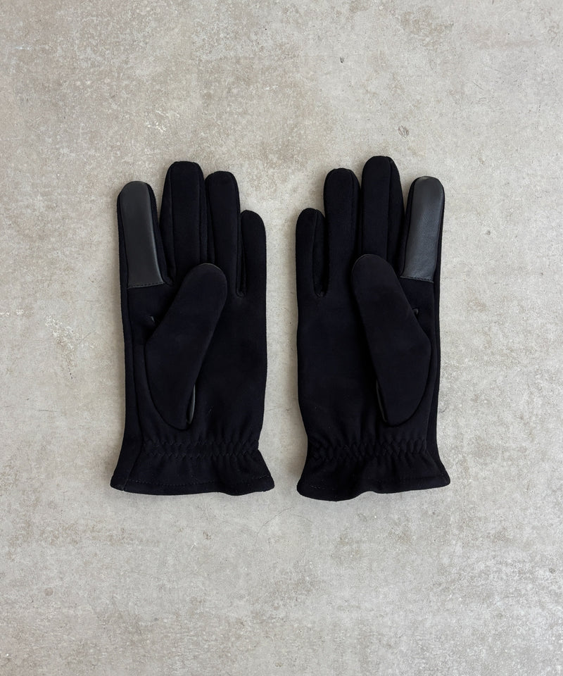 BUFF GLOVE SUEDE "BLACK"