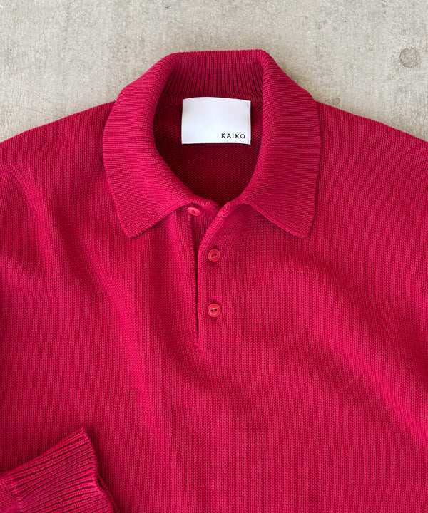 KNIT POLO SHIRT – KAIKO ONLINE STORE