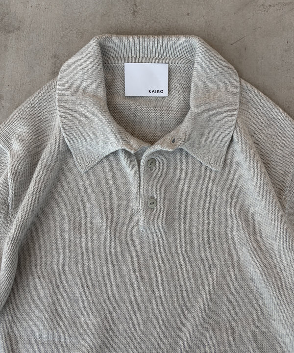 KNIT POLO SHIRT "M.FIGURE"