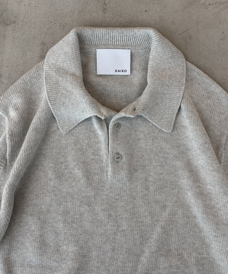 KNIT POLO SHIRT "M.FIGURE"
