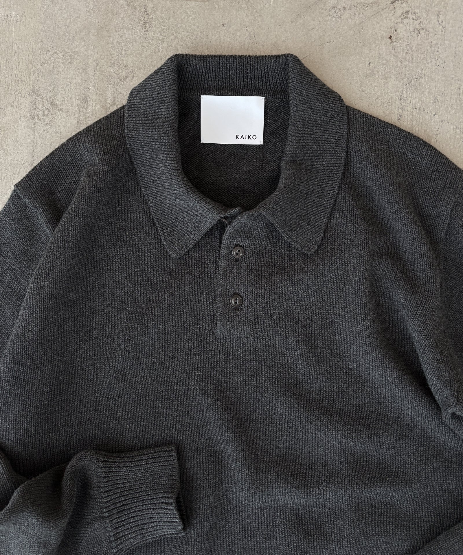 KNIT POLO SHIRT 