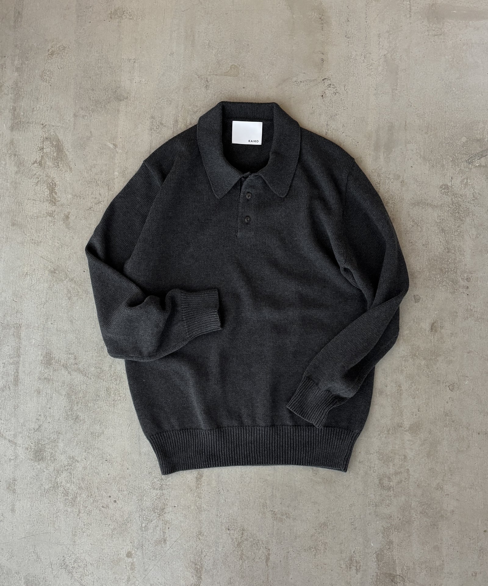 KNIT POLO SHIRT 