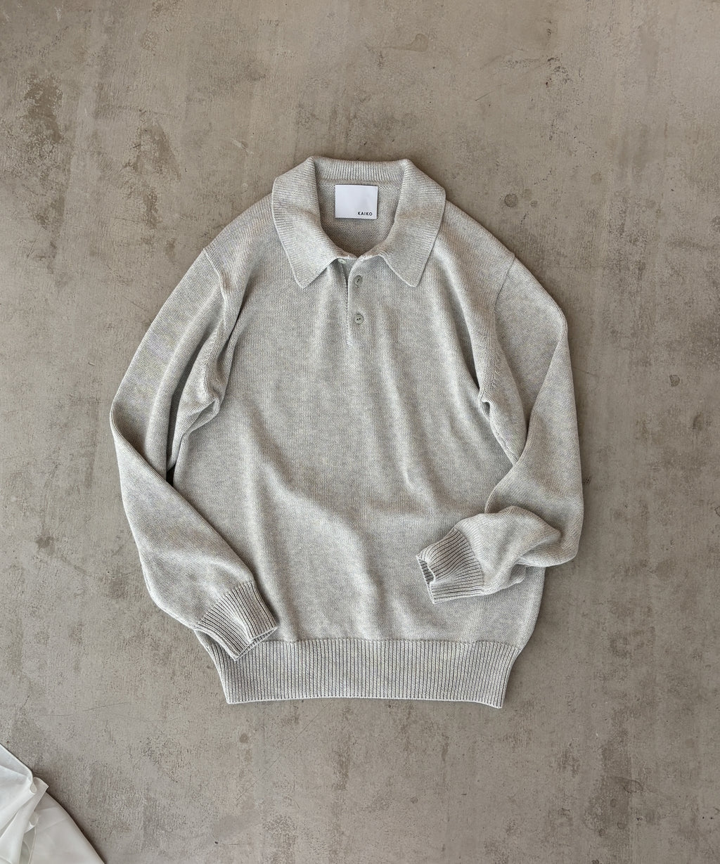 KNIT POLO SHIRT 