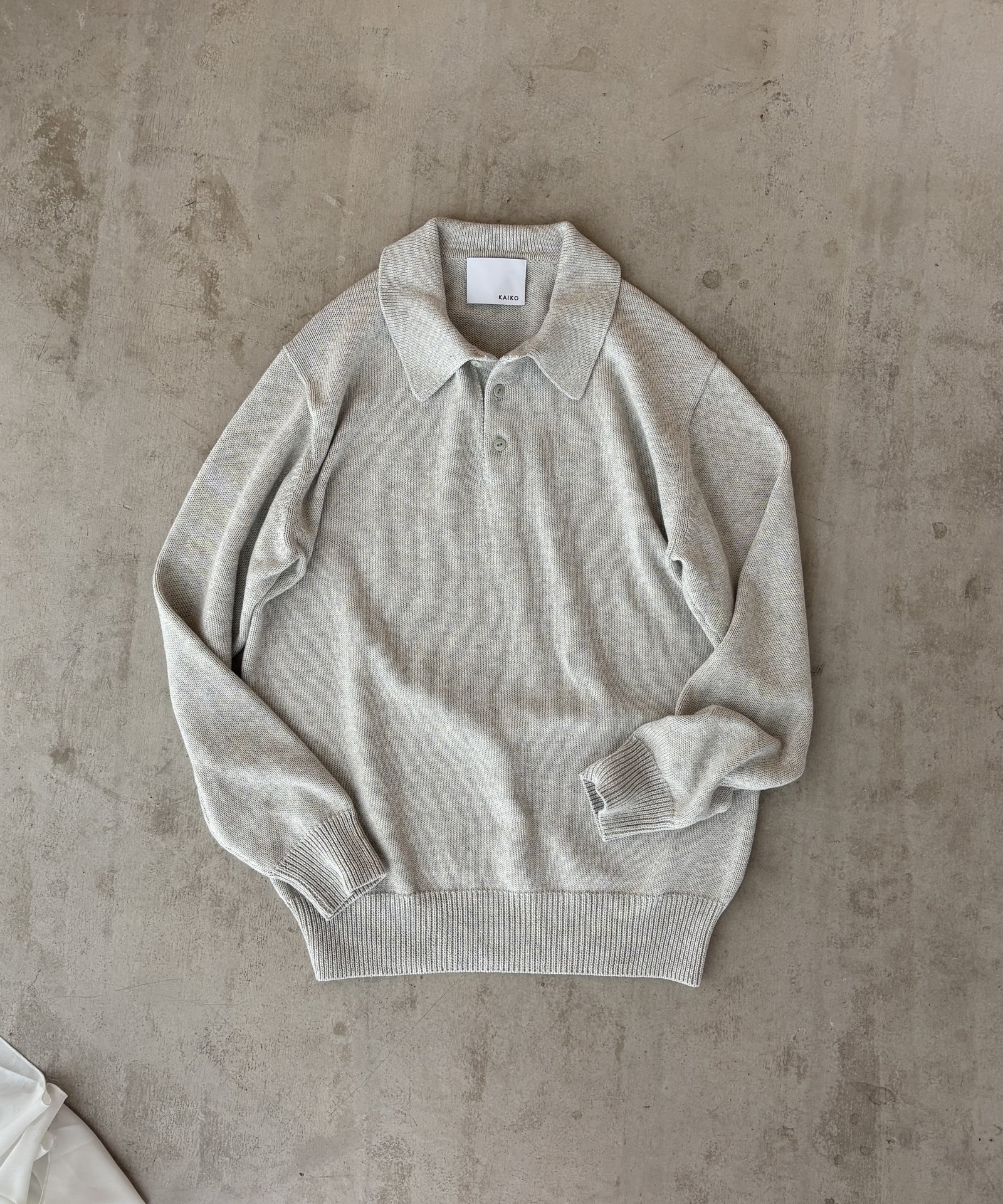 KNIT POLO SHIRT 