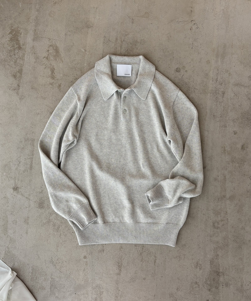 KNIT POLO SHIRT "M.FIGURE"