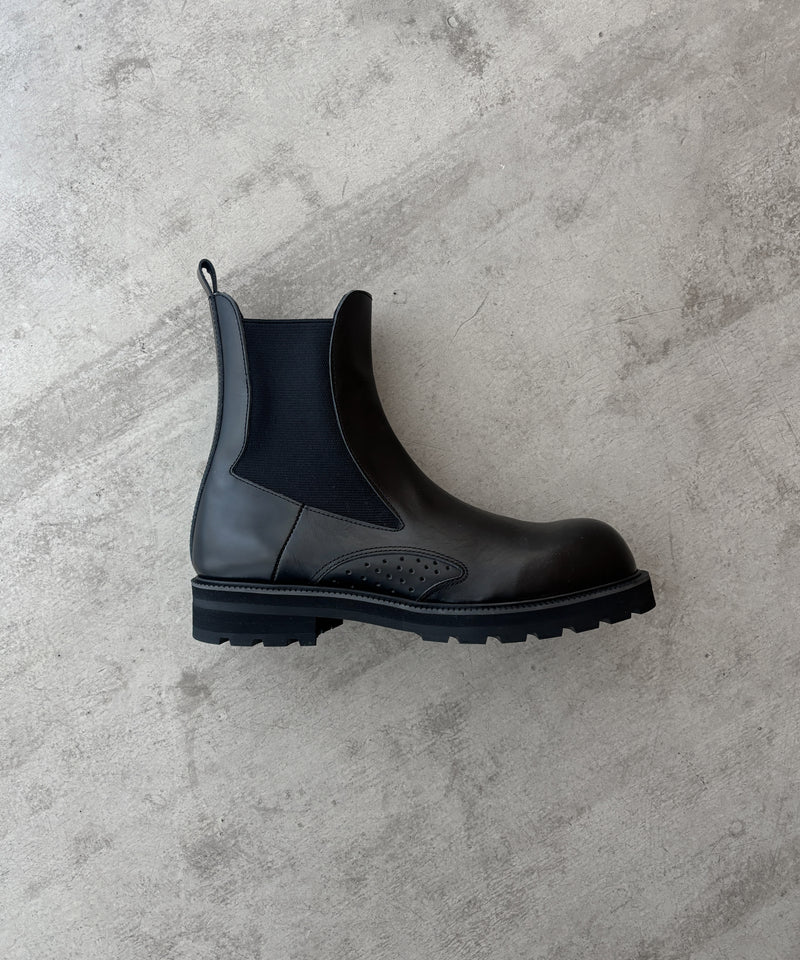 KAIKO × MIDORIKAWA RYO サイドゴアブーツ ブラック 27 KAIKO × MIDORIKAWA RYO SIDE GORE BOOTS 