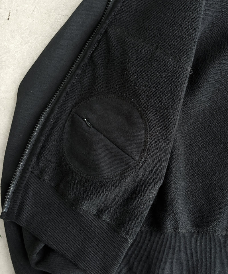 DOUBLE ZIP PARKA "BLACK"