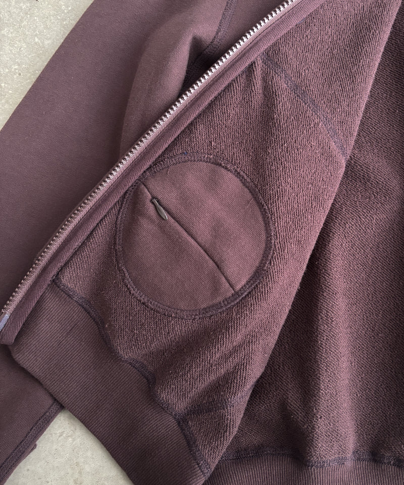 DOUBLE ZIP PARKA "BROWN"