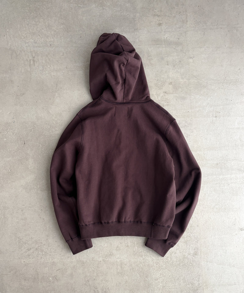 DOUBLE ZIP PARKA "BROWN"