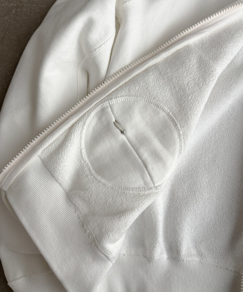 DOUBLE ZIP PARKA "WHITE"