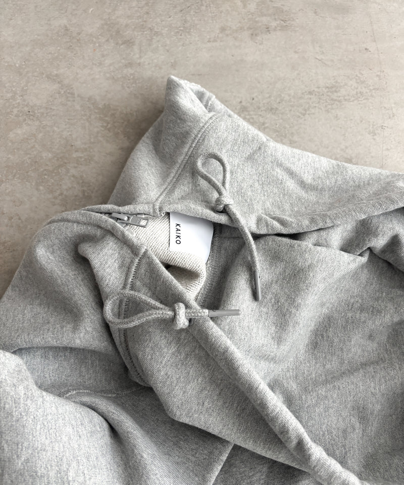 DOUBLE ZIP PARKA "TOP GRAY"