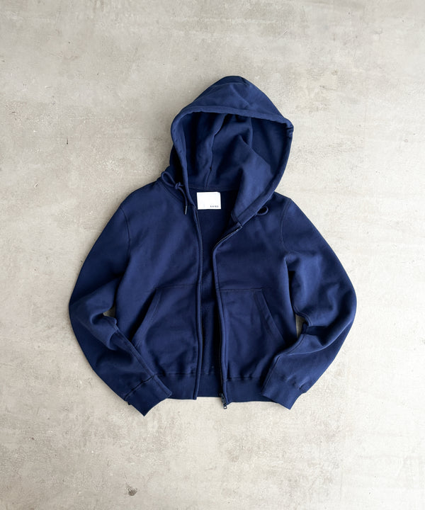 DOUBLE ZIP PARKA "NAVY"