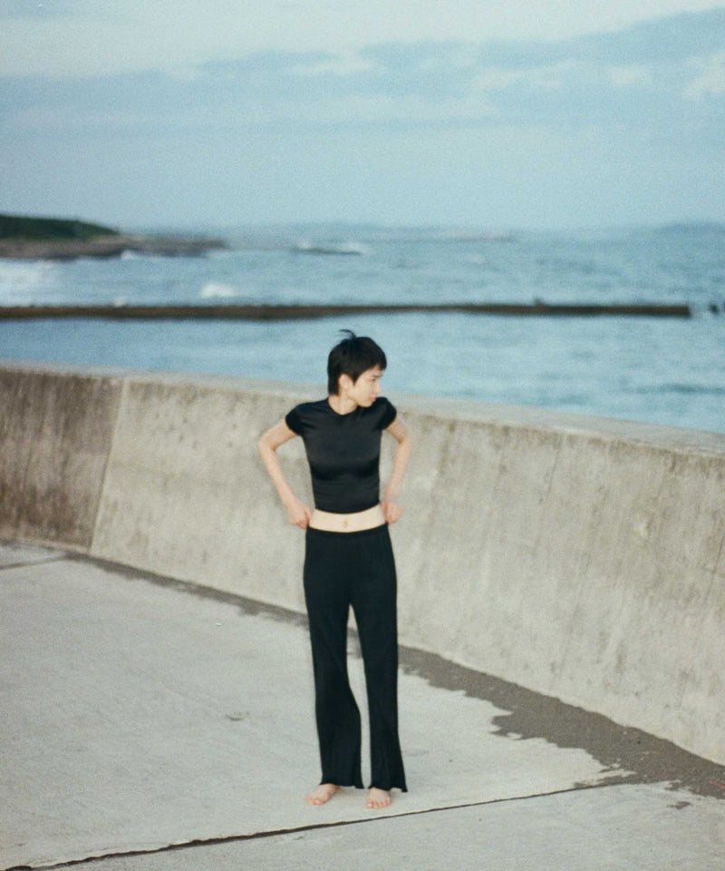 RANDOM RIB EASY "BLACK"