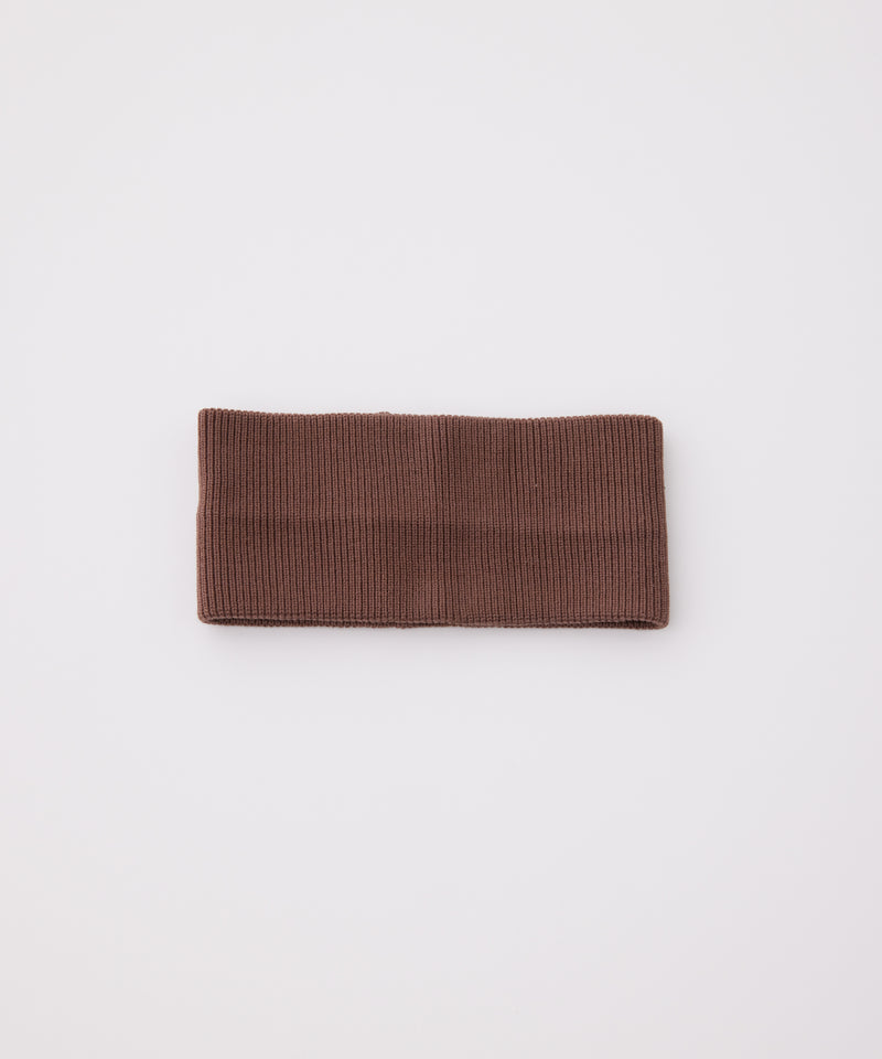 「OUT STOCK」 KNIT HAIR BAND "MOCHA"