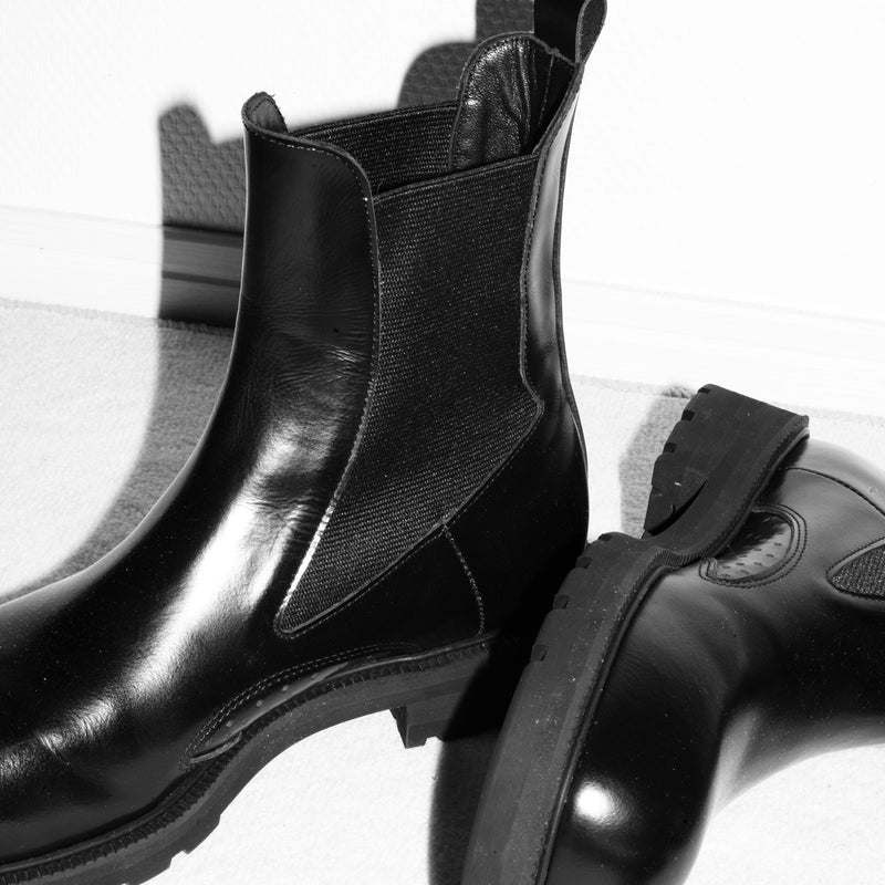 「OUT STOCK」SIDE GOA BOOTS "BLACK"